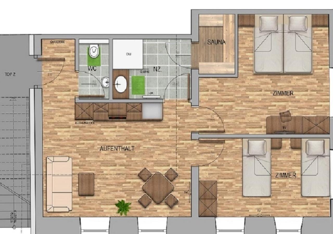 Apartmenthaus Strasswirt De Luxe 트로폴라흐 외부 사진